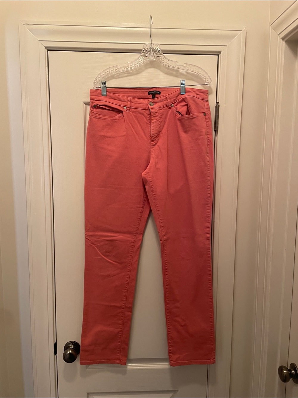 Eileen Fisher Coral Straight-Leg Jeans